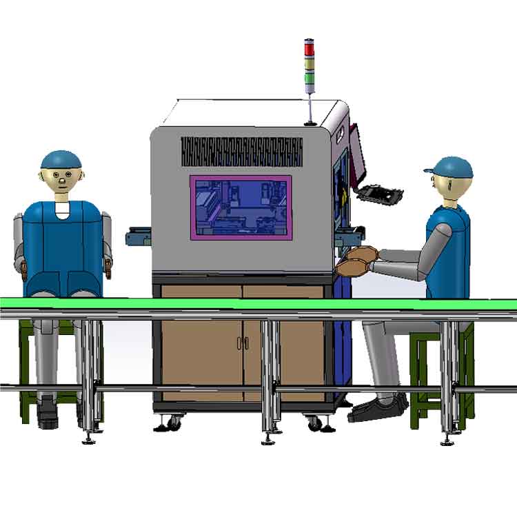 揚聲器全自動貼背膠機 揚聲器全自動貼背膠機